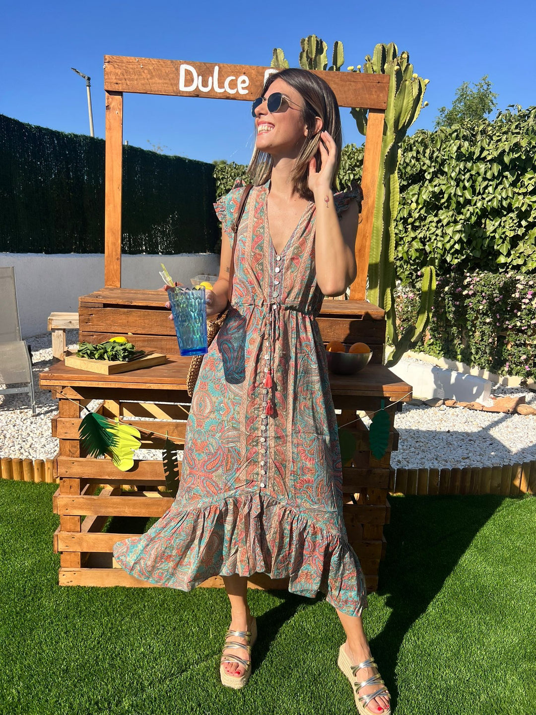 Vestido Mariola verde
