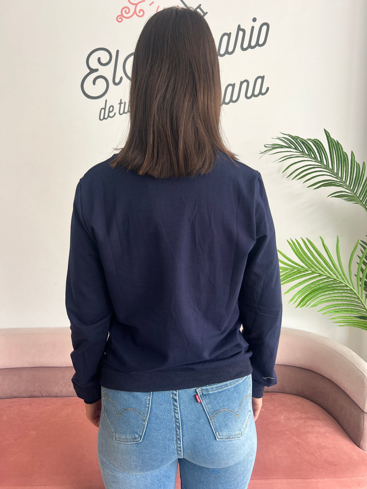 Sudadera Laly azul marino