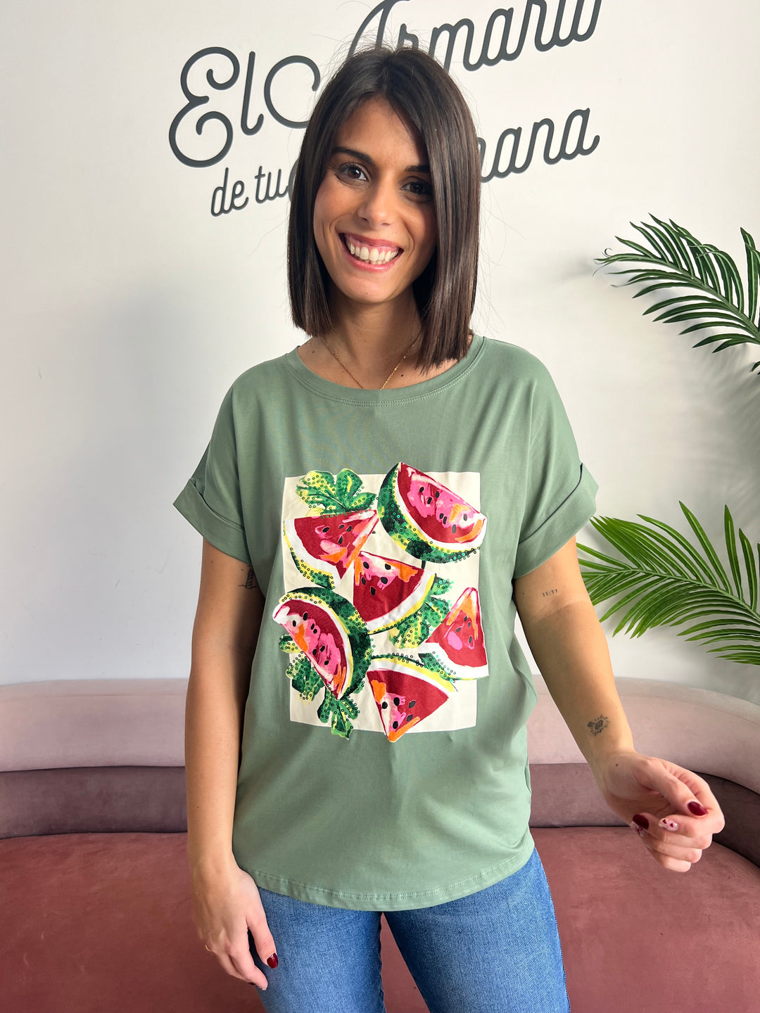 Camiseta Sandías