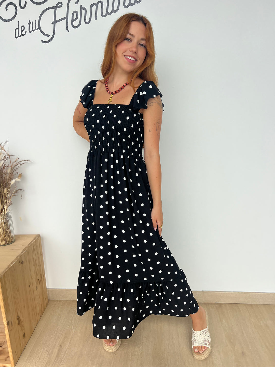 Vestido Violeta negro