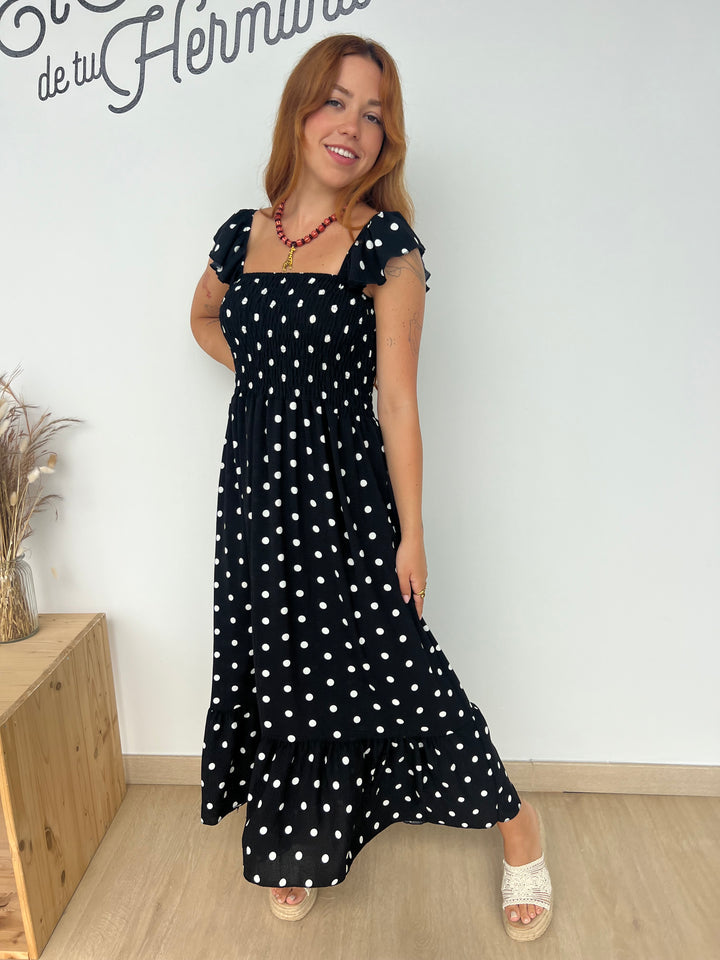 Vestido Violeta negro