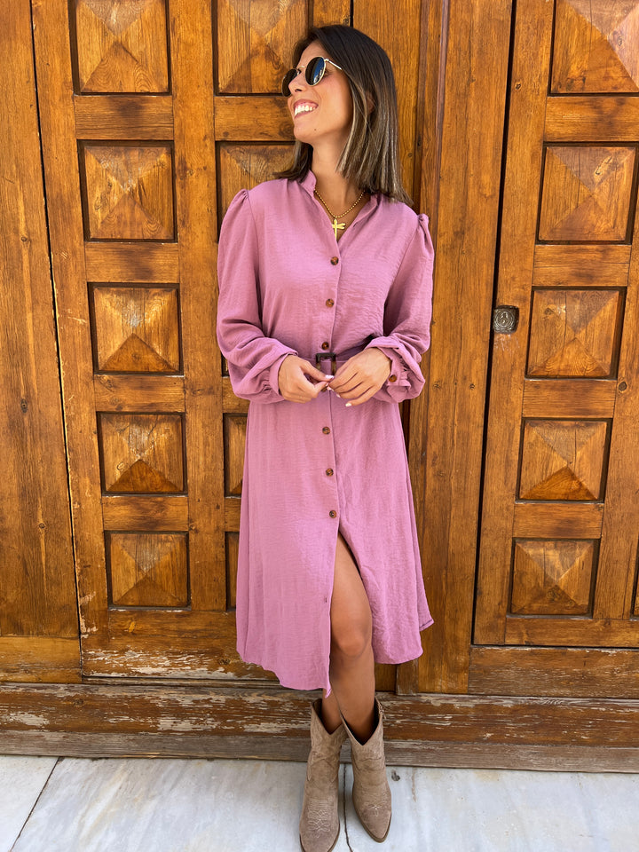Vestido Danae rosa