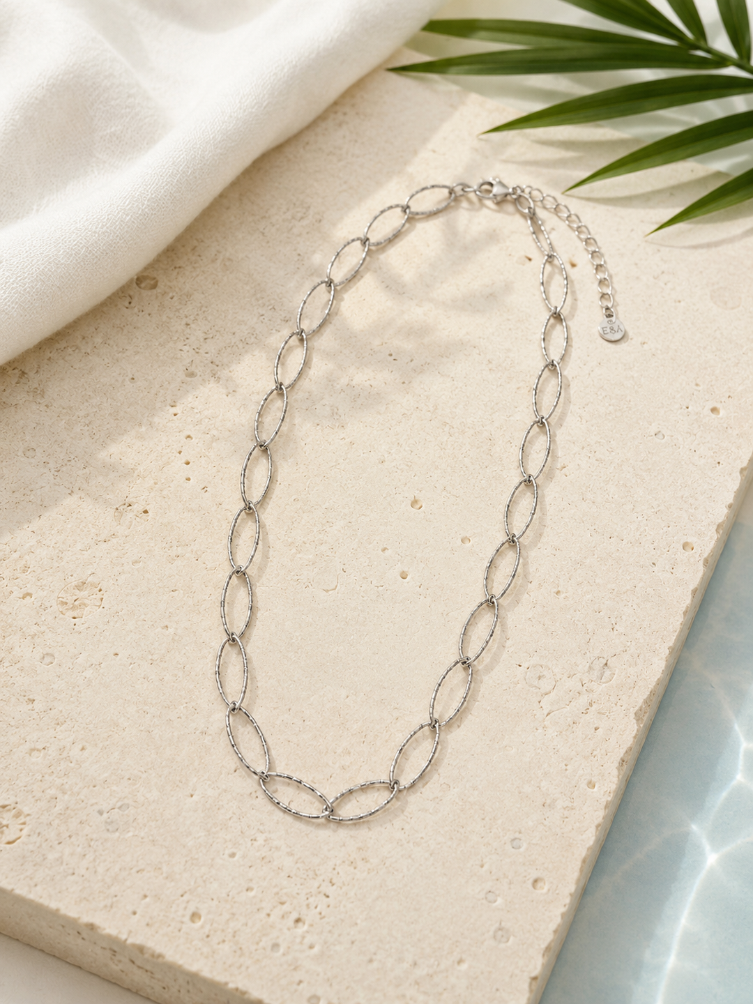 Collar Serena plata (acero)