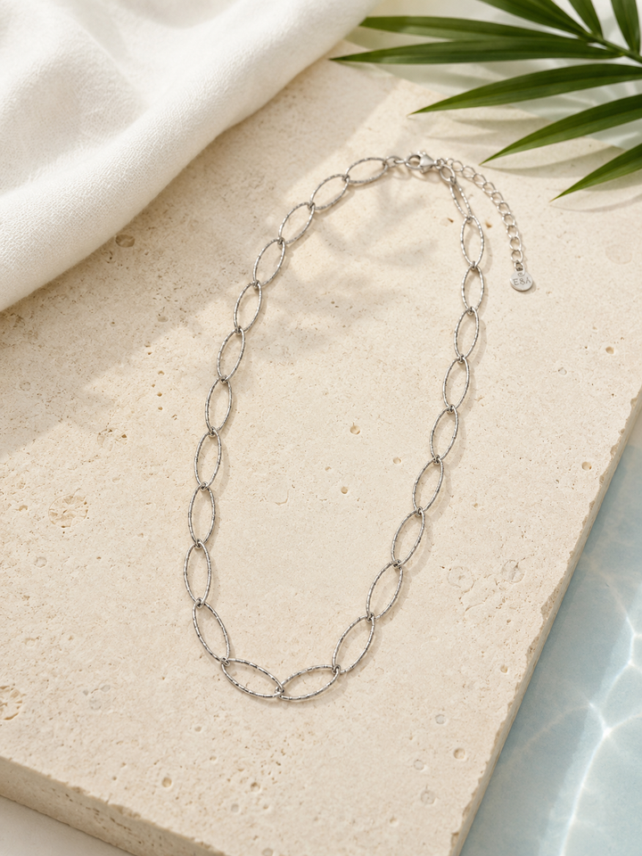 Collar Serena plata (acero)
