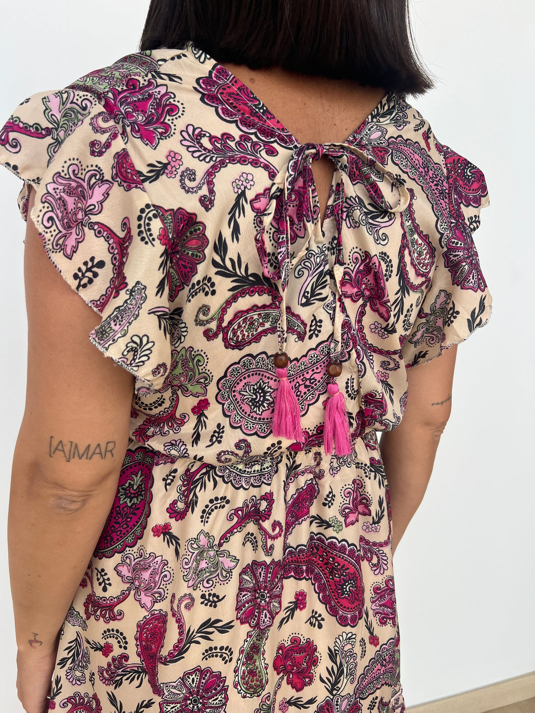 Vestido Chelo fucsia