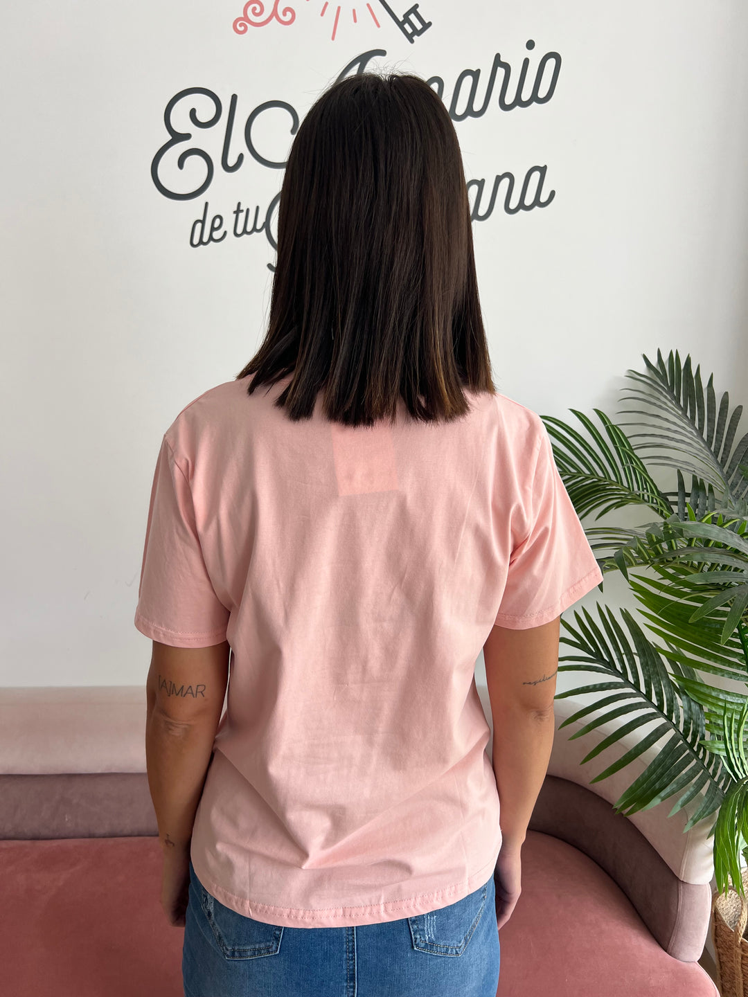 Camiseta Chaye rosa