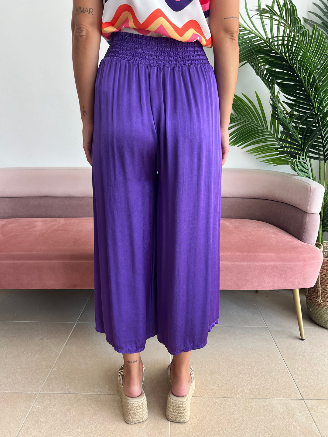 Pantalón Aroa morada
