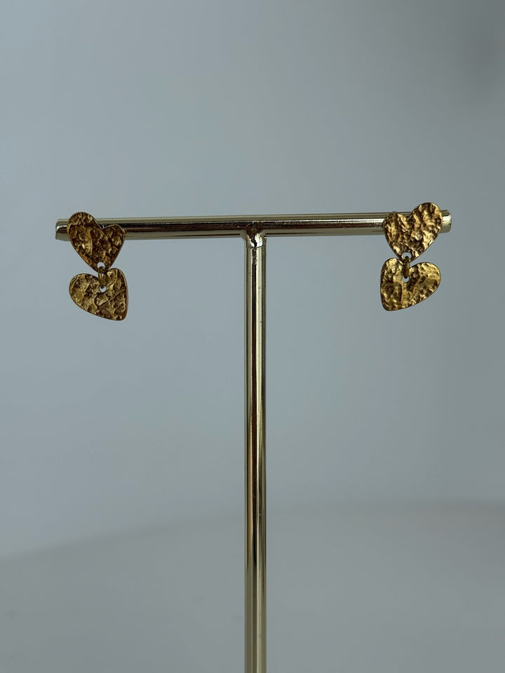 Pendientes Love (acero)
