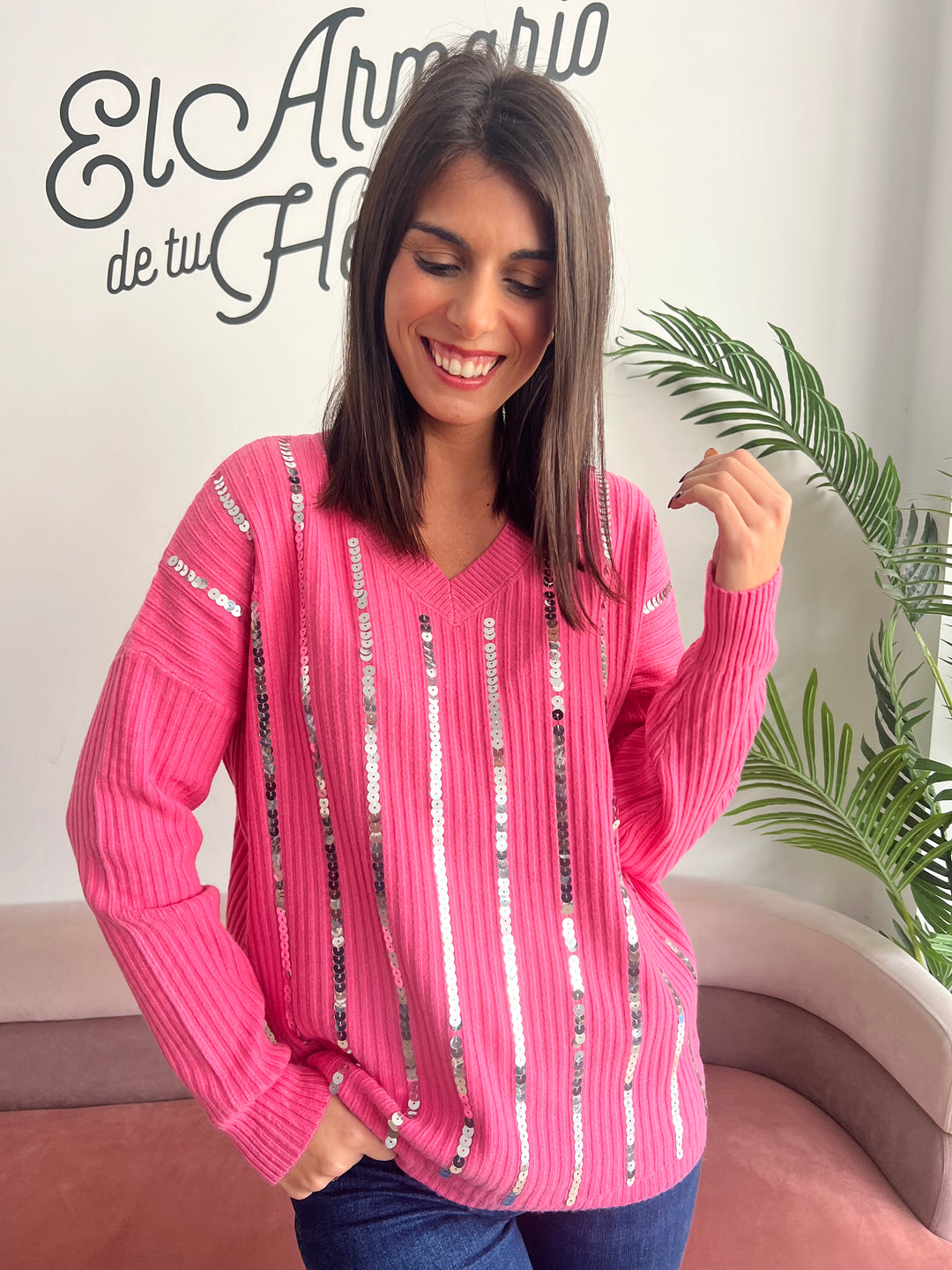 Jersey Sharon fucsia