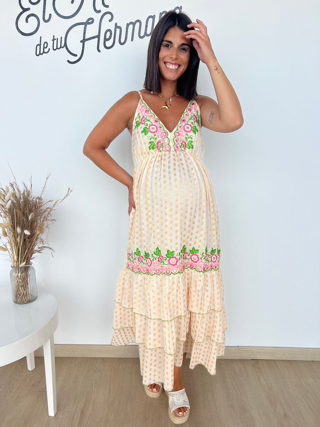 Vestido Sandra rosa