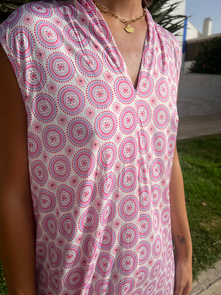 Vestido Chiara rosa