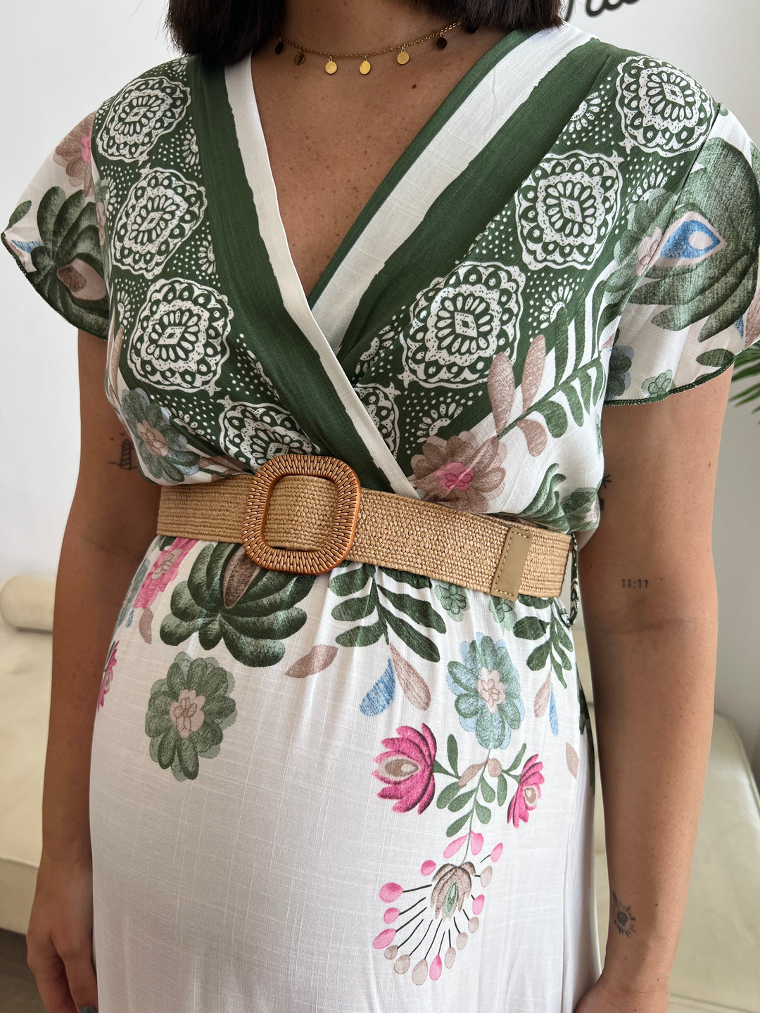 Vestido Dakota verde
