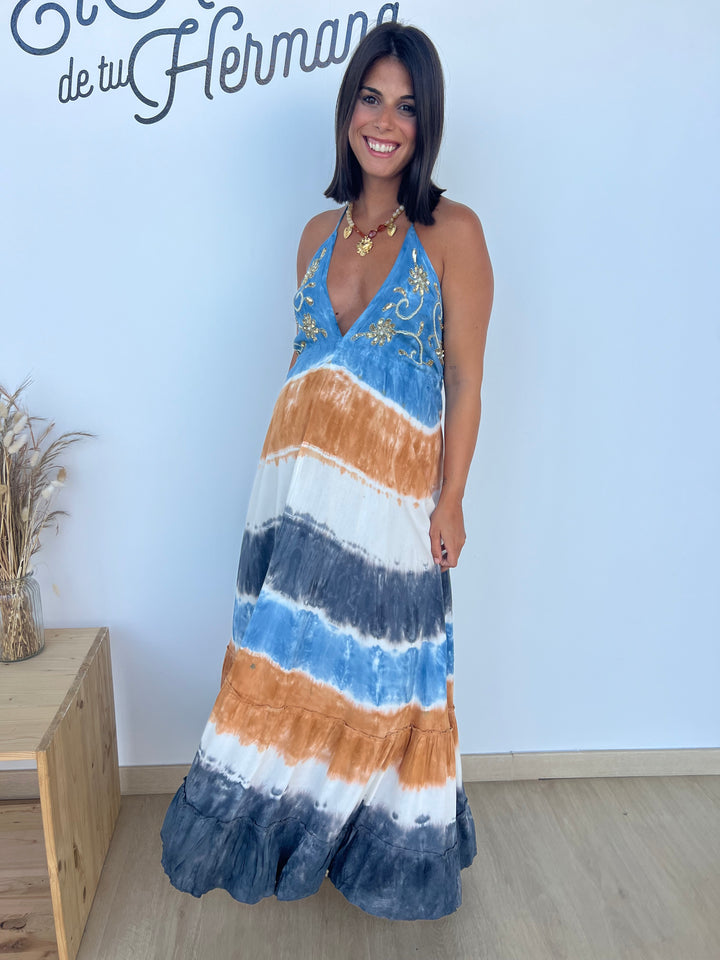 Vestido Cuba azul