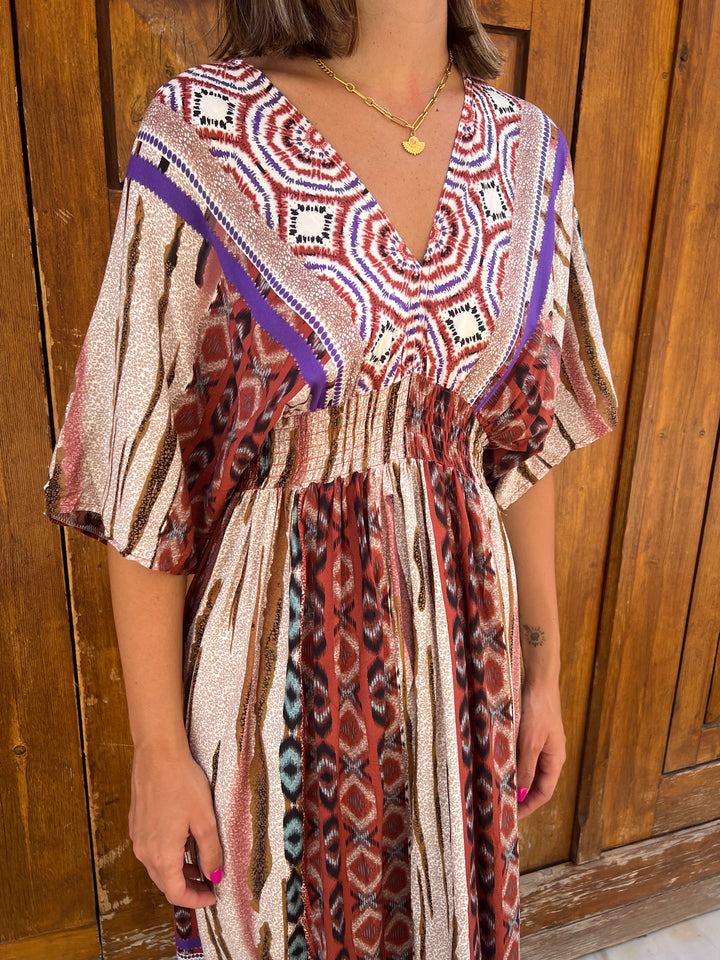 Vestido Niza marrón