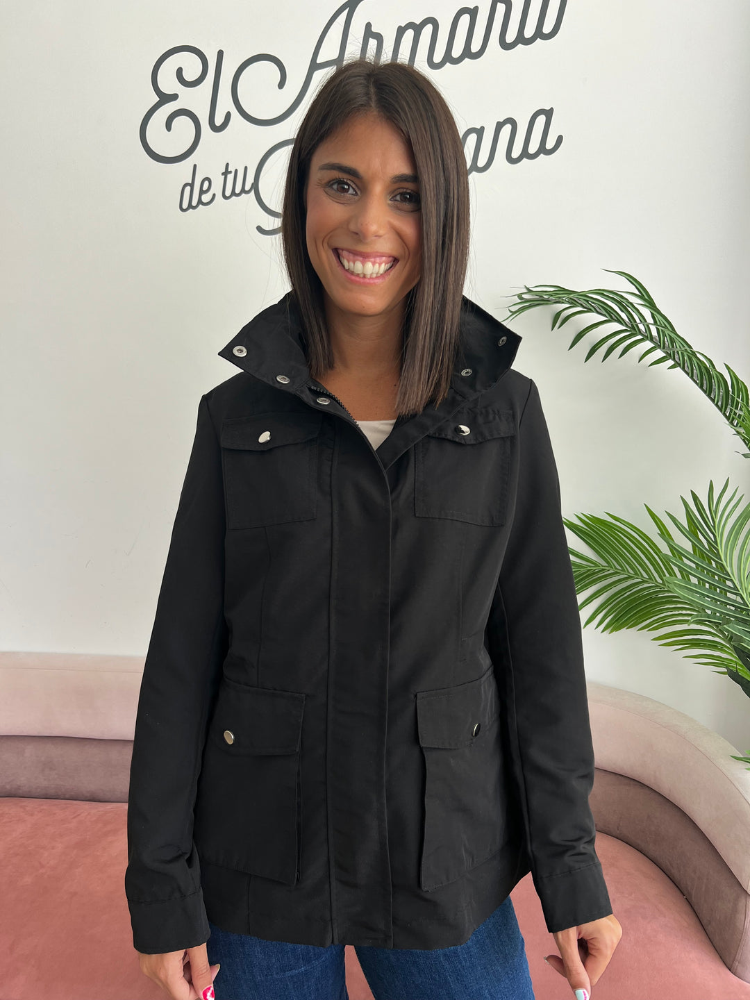 Chaqueta Silvia negro