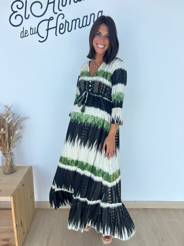 Vestido Manuela verde