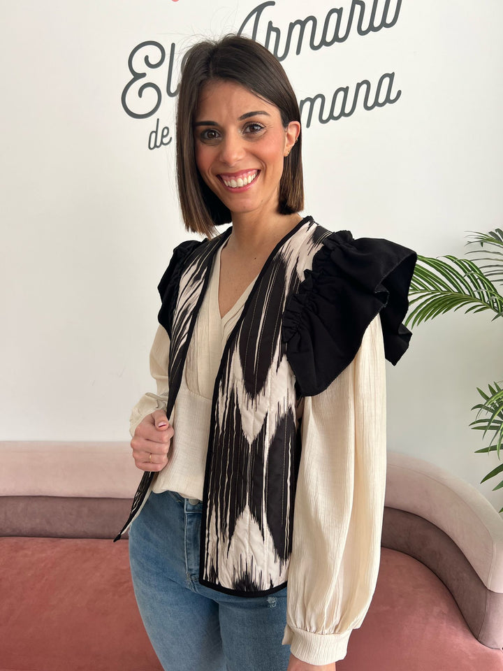 Chaleco Rita negro