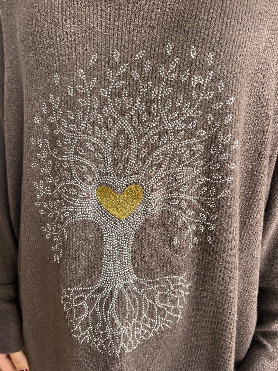 Jersey Árbol marrón