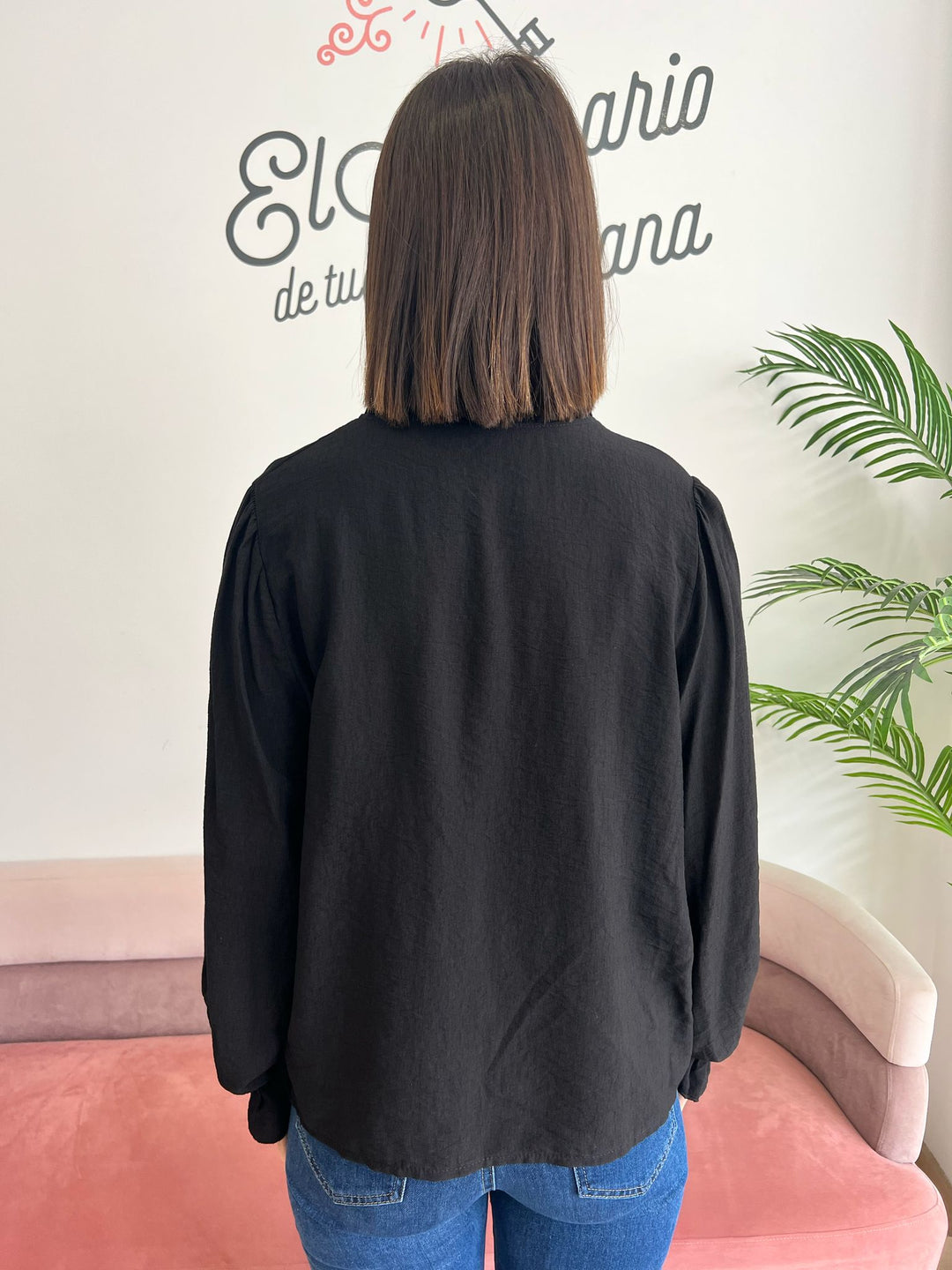 Camisa Paz negro