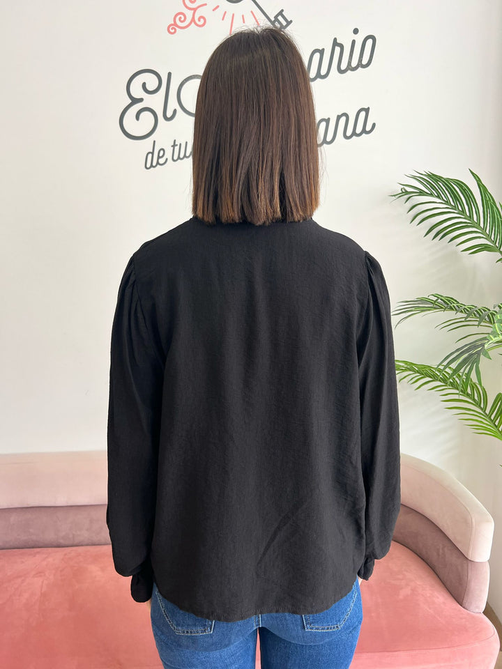 Camisa Paz negro