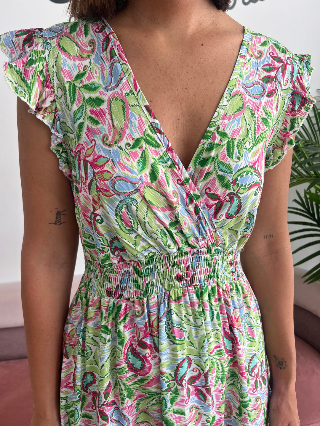 Vestido Nataly verde