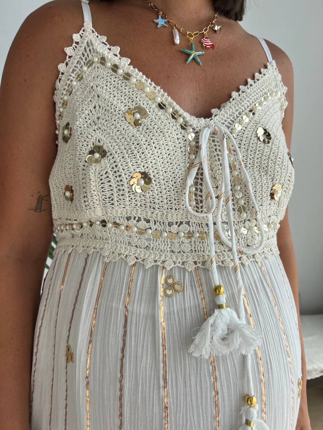 Vestido Roma camel