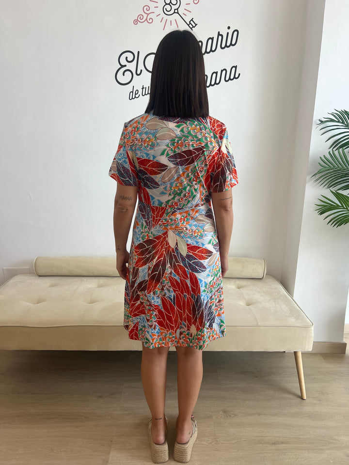 Vestido Belinda naranja