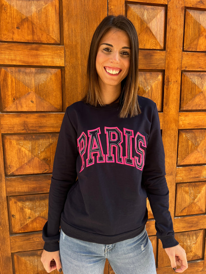 Sudadera Francia azul marino