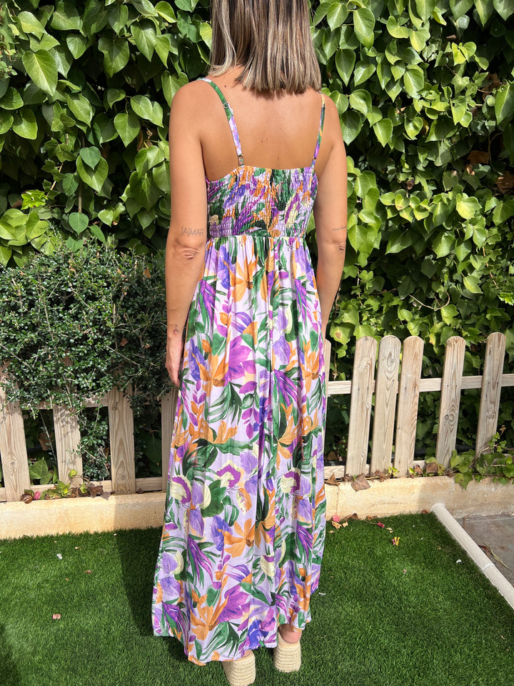 Vestido Valeria malva