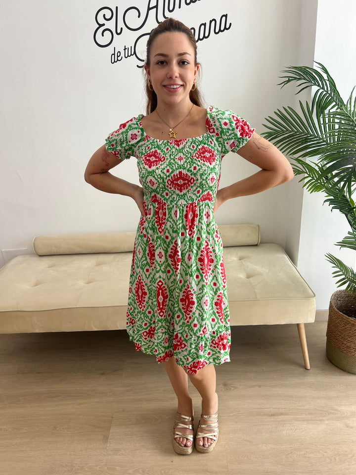 Vestido Candela verde