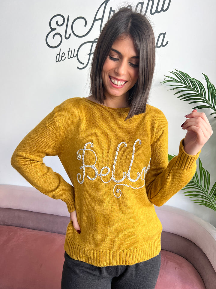 Jersey Bella mostaza