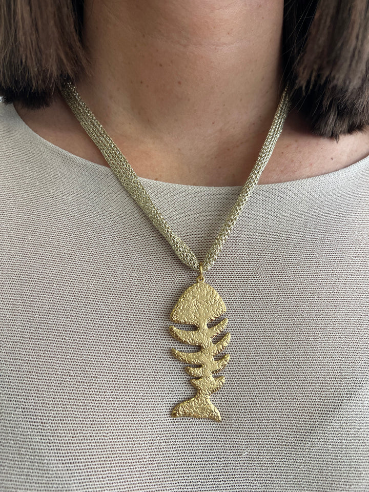 Collar red espina (acero)