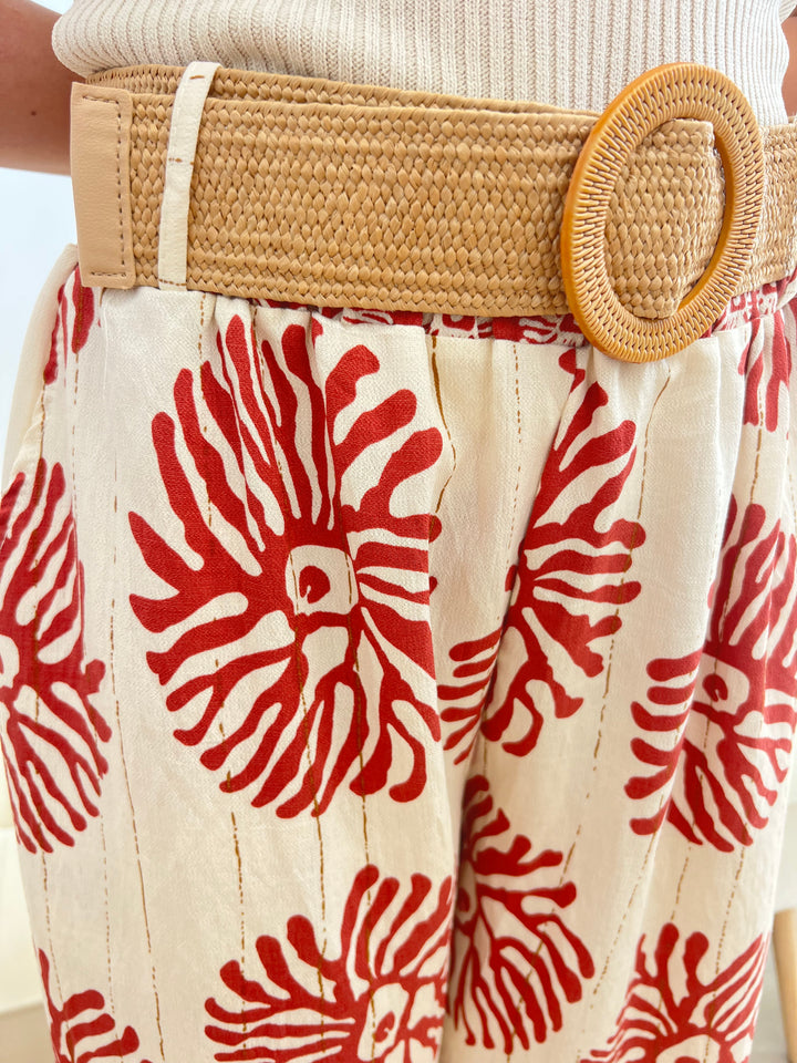 Pantalón Hana coral