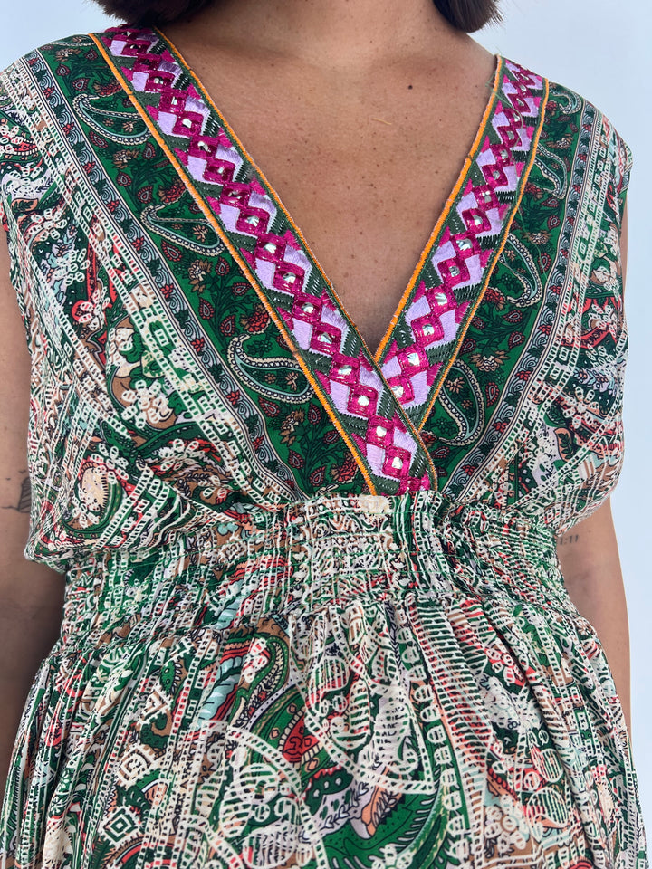 Vestido Layka verde