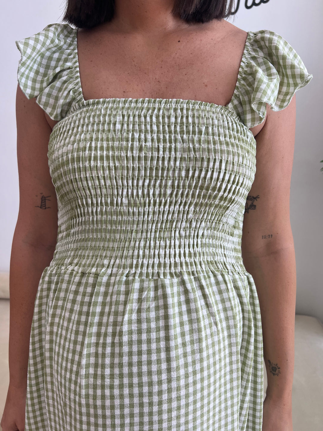 Vestido Yanira verde