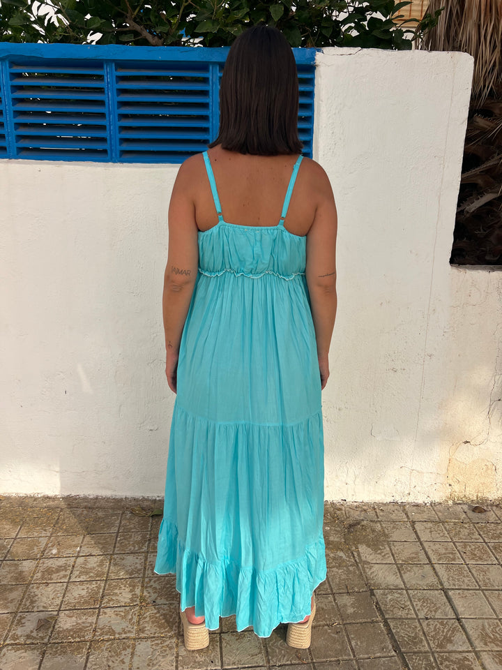 Vestido Mojito azul turquesa