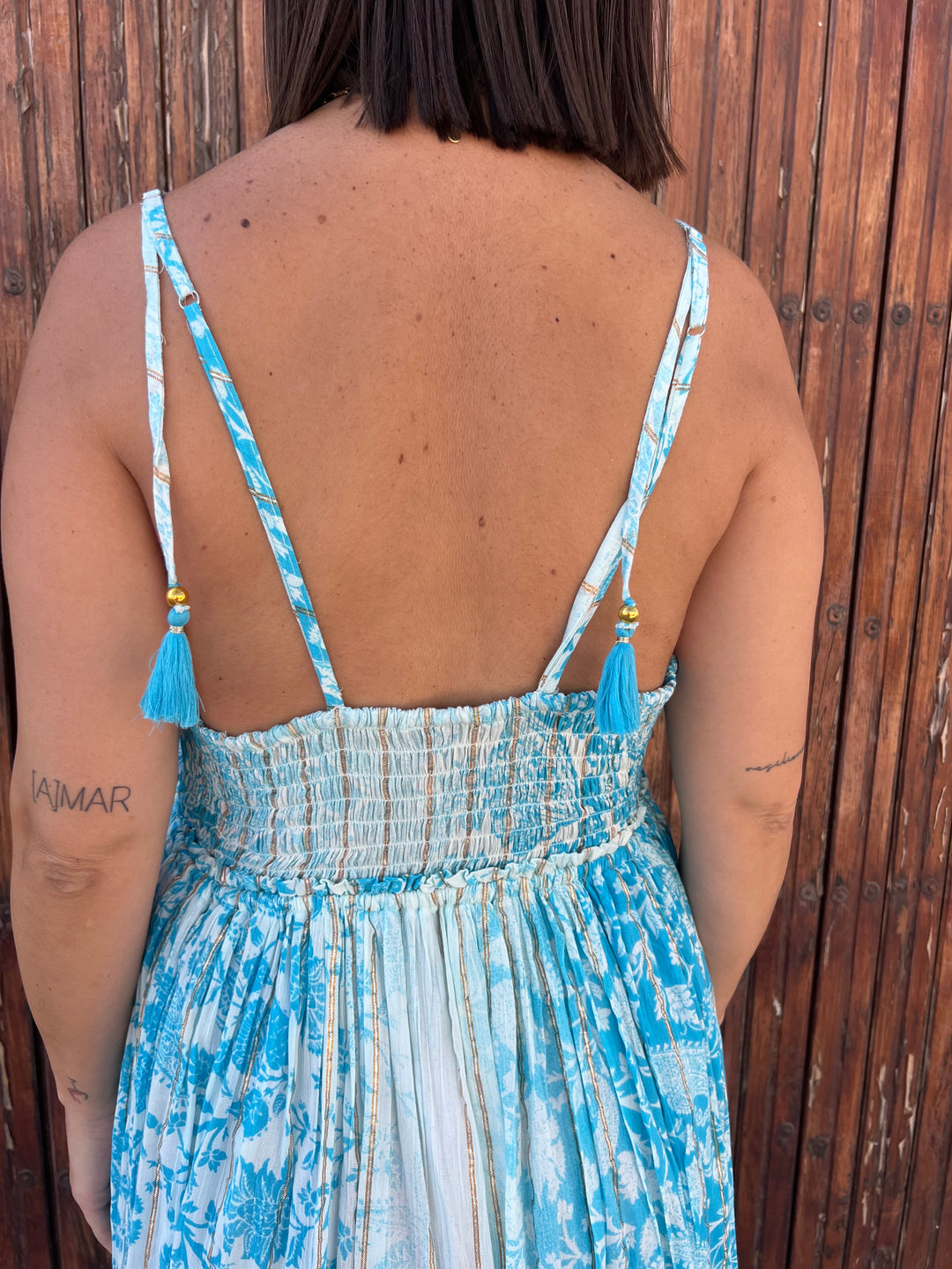 Vestido Menorca azul
