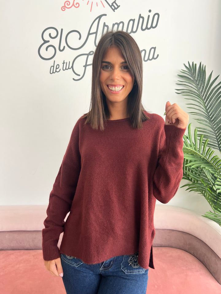 Jersey Manuela burdeos