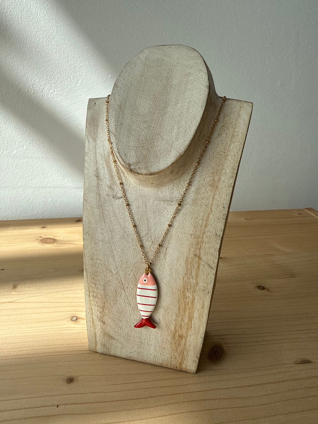 Collar Pez rojo (acero)