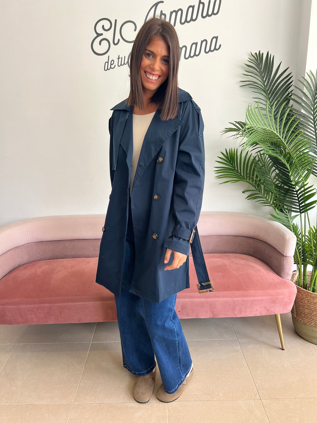 Chaqueta Candela azul marino