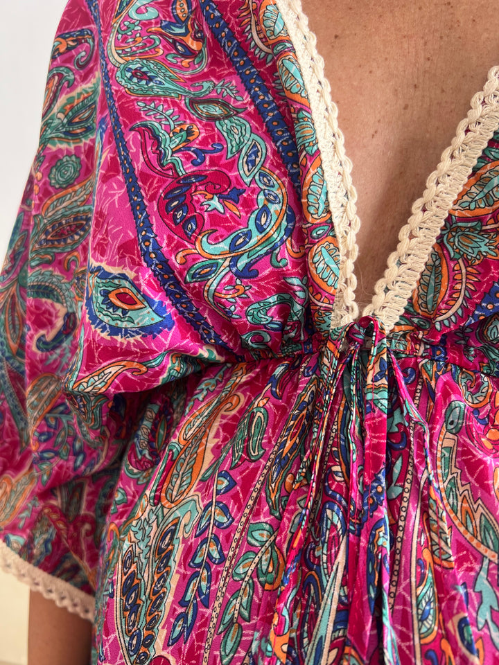 Vestido Selena fucsia