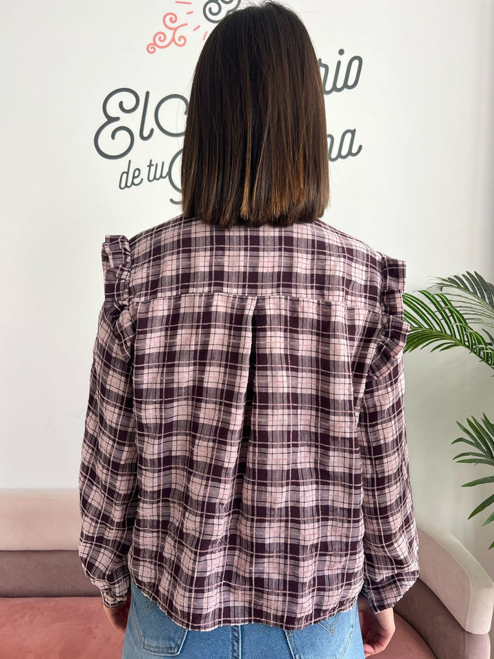 Camisa Susana morado