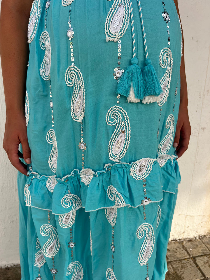 Vestido Mojito azul turquesa