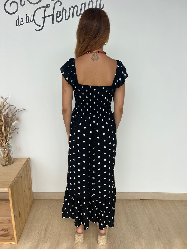Vestido Violeta negro