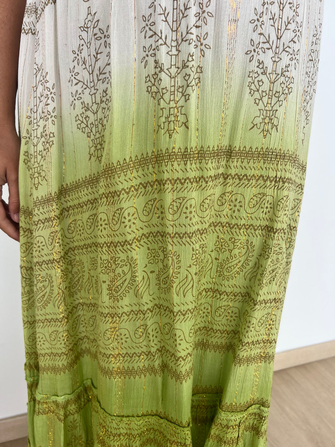 Vestido Palma verde