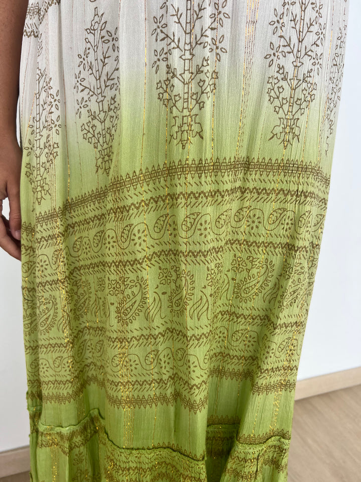 Vestido Palma verde