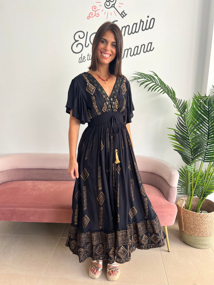 Vestido Helena negro