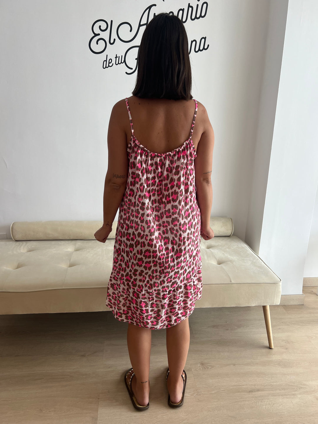 Vestido Valery marrón