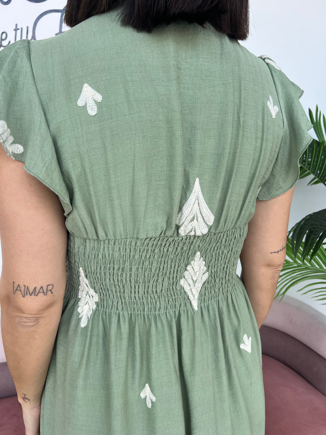Vestido Iratxe verde