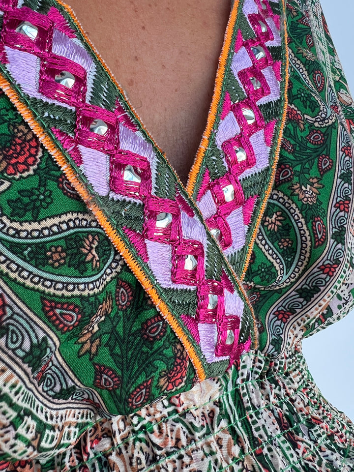 Vestido Layka verde